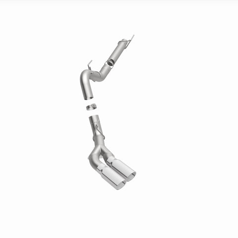 MagnaFlow CatBack 2018 Ford F-150 V6-3.0L Dual Exit Polished Stainless Exhaust - MF Series - 19422