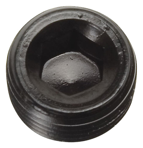 Russell Performance 1/2in Allen Socket Pipe Plug (Black) - 662063