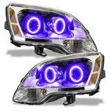 Oracle 07-12 GMC Acadia LED Headlight Halo Kit - UV/Purple - 2308-007