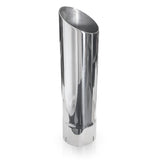 Stainless Works Single Wall Slash Cut Exhaust Tip - 3 1/2in Body 3in ID Inlet - 7031350