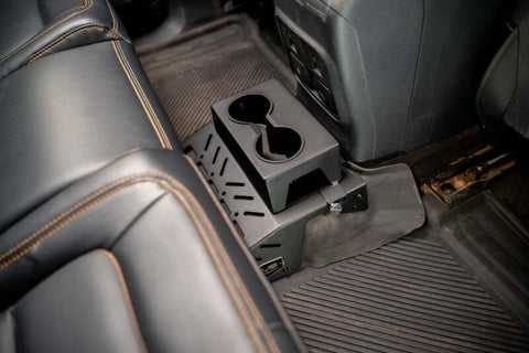 DV8 21+ Ford Bronco Rear Seat Cup Holder and Molle Panels (2-Door Models) - MPBR-07