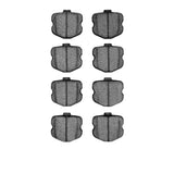 R1 06-13 Chevrolet Corvette Rear Track/Street Brake Pads - 2000-1185-10