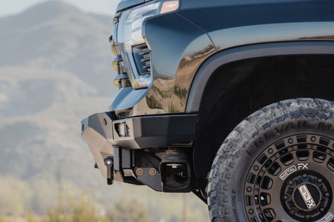 DV8 Offroad 24-26 Chevy Silverado 2500/3500 Spec Series Front Bumper - FBCS2-04