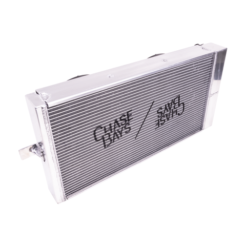 Chase Bays Nissan 240SX S13/S14/S15 OE Style 1.5in Tucked Aluminum Radiator w/2 12in Ultra Fans - CB-14RAD-150-11UFAN