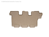 WeatherTech 09+ Kia Borrego Rear FloorLiner - Tan - 451823