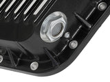 aFe Pro Series Rear Diff Cover Kit Black w/ Gear Oil 86-16 Ford F-250/F-350 V8 7.3L/6.0L/6.4L/6.7L - 46-70022-WL