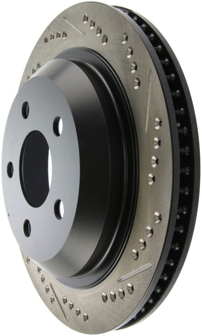 StopTech 98-02 Chevrolet Camaro / Pontiac Firebird/Trans Am Slotted & Drilled Rear Left Rotor - 127.62065L