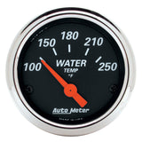 Autometer Designer Black 70-72 Chevelle/ El Camino/ Malibu Dash Kit 6pc Tach/MPH/Fuel/Oil/WTMP/Volt - 7026-DB