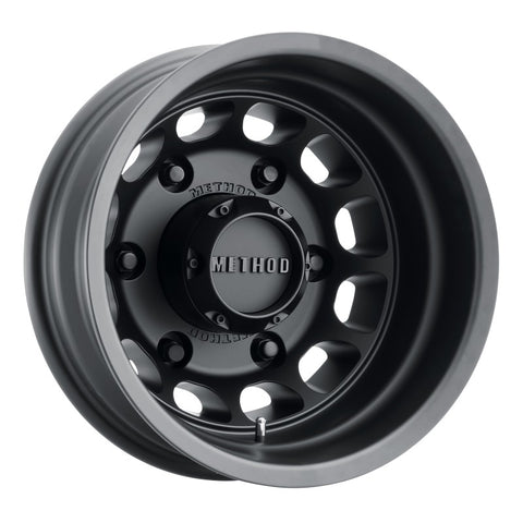 Method MR901 - REAR 16x6 -134mm Offset 6x180 138.9mm CB Matte Black Wheel - MR901660685134N