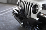 DV8 Offroad 18-23 Jeep Wrangler JL / 20-23 Jeep Gladiator JT FS-7 Mid-Width Winch Front Bumper - FBJL-07
