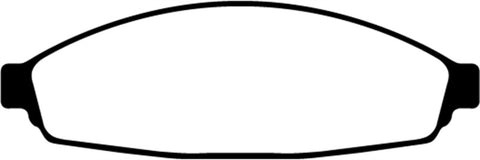 EBC 03+ Ford Crown Victoria 4.6 Greenstuff Front Brake Pads - DP21676