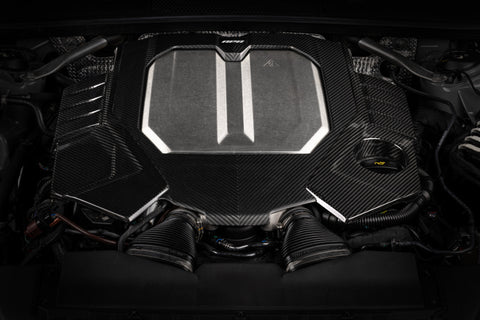 APR 21-26 Audi RS6 Avant Engine Cover - Carbon Fiber - MS100253