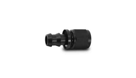 Vibrant -12AN Push-On Straight Hose End Fitting - Aluminum - 22012