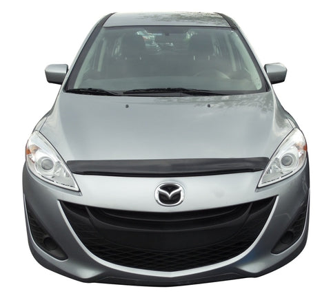 AVS 12-14 Mazda 5 Carflector Low Profile Hood Shield - Smoke - 20538