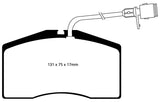 EBC 01-03 Audi S8 4.2 Yellowstuff Front Brake Pads - DP41327R