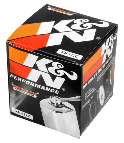 K&N Oil Filter Powersports Canister Chrome - KN-172C