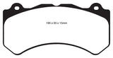 EBC 16+ Cadillac ATS-V 3.6 Twin Turbo Redstuff Front Brake Pads - DP31853C