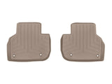 WeatherTech 2016+ Jaguar XF Rear FloorLiner - Tan - 4510032