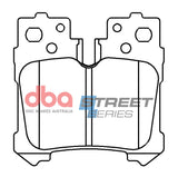 DBA 2017 Lexus LS460/LS600 Street Series Rear Brake Pads - DB15105SS