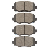 DFC 14-23 Jeep Cherokee Rear 4000 Hybridynamic Brake Pads - 4000-1734-00