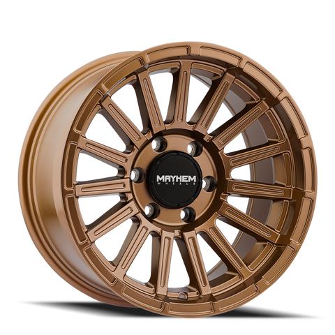 Mayhem 8309 Granite 17x9 / 5x127 BP / 0mm Offset / 78.1mm Hub Matte Bronze - 8309-7973MZ