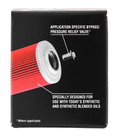 K&N Yamaha / MBK / Fantic Caballero 1.5in OD x 1.813in H Oil Filter - KN-141
