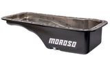 Moroso Ford 352-428 FE Stock (w/Front Sump) Wet Sump 5qt 5in Steel Oil Pan - 20606
