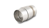 Vibrant Slip Joint Adapter for 2.125in OD Tubing Fully Welded (2 Piece Assembly) - 13287