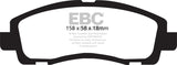 EBC 05-14 Honda Ridgeline 3.5 Extra Duty Front Brake Pads - ED91753