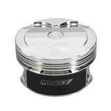 Manley 2018+ Ford Coyote 5.0L DOHC +1cc Dish 3.700in Bore 11:1 CR Platinum Extreme Duty Piston Set - 595838CE-8