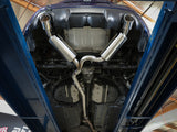 aFe Takeda Exhaust Axle-Back 13-15 Scion FRS / Subaru BRZ 304SS Blue Flame Dual Tips Exhaust - 49-36023-L