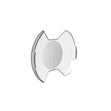 KC HiLiTES SlimLite 8in. LED Light Shield SAE Driving (Shield Only) - Clear - 5209