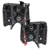 Oracle 07-13 Chevrolet Silverado SMD HL - Black - Round Style - ColorSHIFT - 7105-330