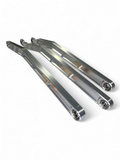 Elektric Offroad 2017+ Can Am Maverick X3 Volt Billet Radius Rods Anodized Clear (RS 72In Model) - SUS210001-C