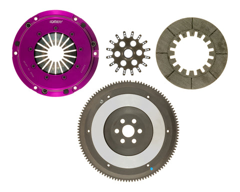 Exedy 1990-2005 Mazda Miata L4 Hyper Single Carbon-R Clutch Rigid Disc Push Type Cover - ZH03SBMC
