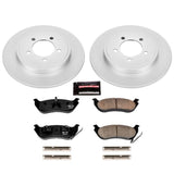 Power Stop 06-10 Ford Explorer Rear Z17 Evolution Geomet Coated Brake Kit - CRK1929
