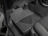 WeatherTech 00-05 Hyundai Accent Front Rubber Mats - Black - W39