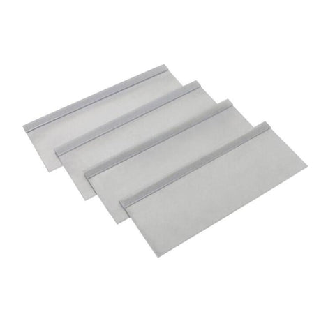 Westin/Brute 19inL x 3.5inH x 15inW Tray w/ 4 Silver Dividers - Yellow - 80-TR10