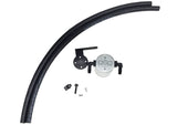 J&L 13-18 Ford Escape 2.0 EcoBoost 2.0 Oil Separator 3.0 Passenger Side - Clear Anodized - 3038P-C