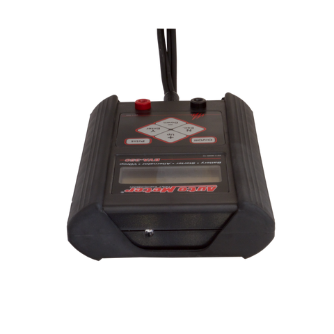 Autometer Handheld Automotive/Heavy Duty Truck Electrical System Analyzer 6V/12V Applications - BVA-350