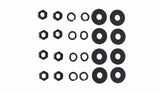 Fishbone Offroad 07-18 Jeep Wrangler Front Winch Bumper W/LEDs Full Width - Blk Textured Powdercoat - FB22003