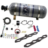 Nitrous Express 2018+ Ford 5.0L Coyote Dry Direct Port Plate System w/12lb Bottle - 20957-12