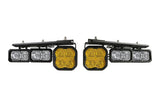 Diode Dynamics 21-Up Ford Bronco Stage Series Fog Pocket Kit - Yellow Sport - DD7179