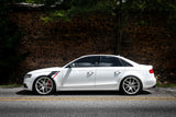 APR Sideburn Sticker - Silver/Red - PM100333