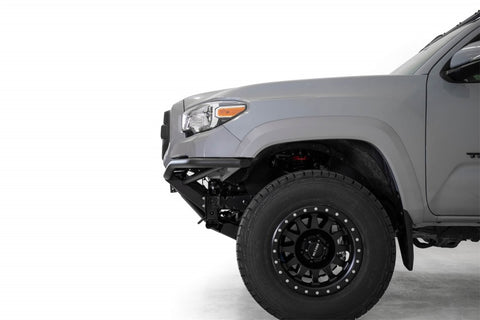 Addictive Desert Designs 16-20 Toyota Tacoma PRO Bolt-On Front Bumper - Hammer Black - F688102100103