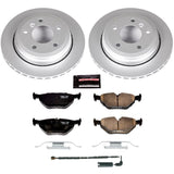 Power Stop 01-05 BMW 325xi Rear Z23 Evolution Sport Coated Brake Kit - CRK2970