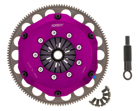 Exedy 1986-1989 Mazda RX-7 R2 Hyper Twin Carbon-R Clutch Rigid Disc Push Type Cover - ZM012SBMC1