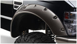 Bushwacker 08-10 Ford F-250 Super Duty Cutout Style Flares 2pc - Black - 20047-02