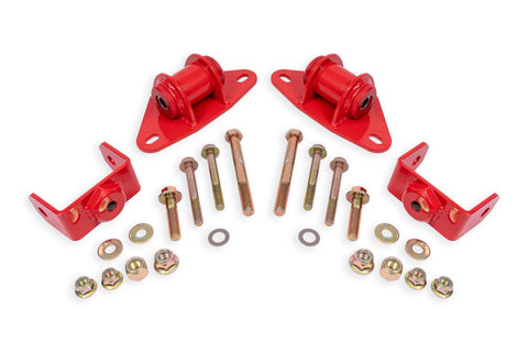 BMR Suspension 14-19 Chevrolet Corvette Motor Mount Kit - Red - MM570R
