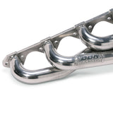 BBK 79-93 Mustang 351 Swap Shorty Unequal Length Exhaust Headers - 1-5/8 Silver Ceramic - 15110